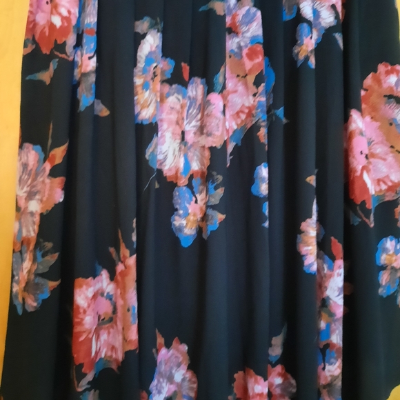 Free People Flutterby Floral Pleated Dress - Picture 7 of 7